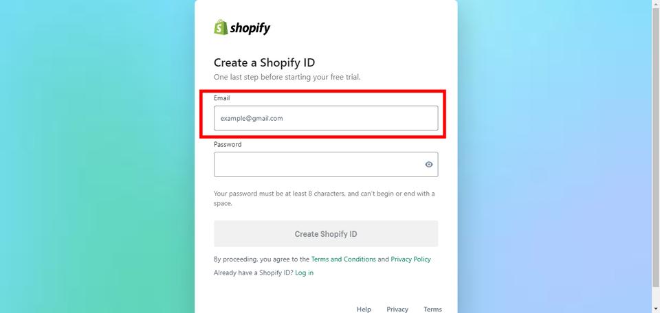set up shopify store