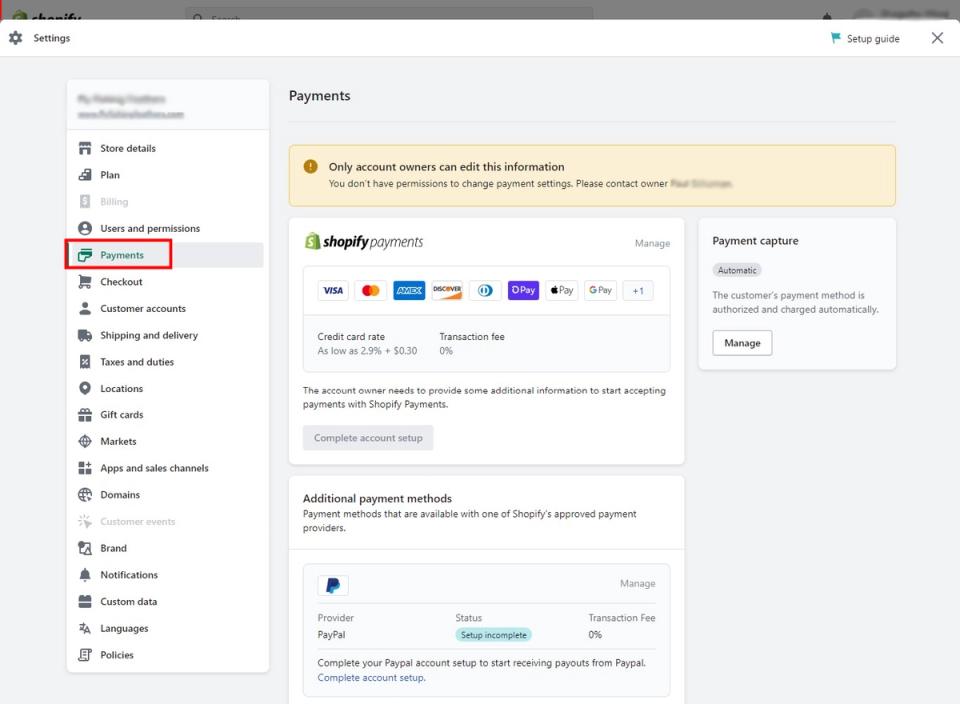 shopify launch checklist