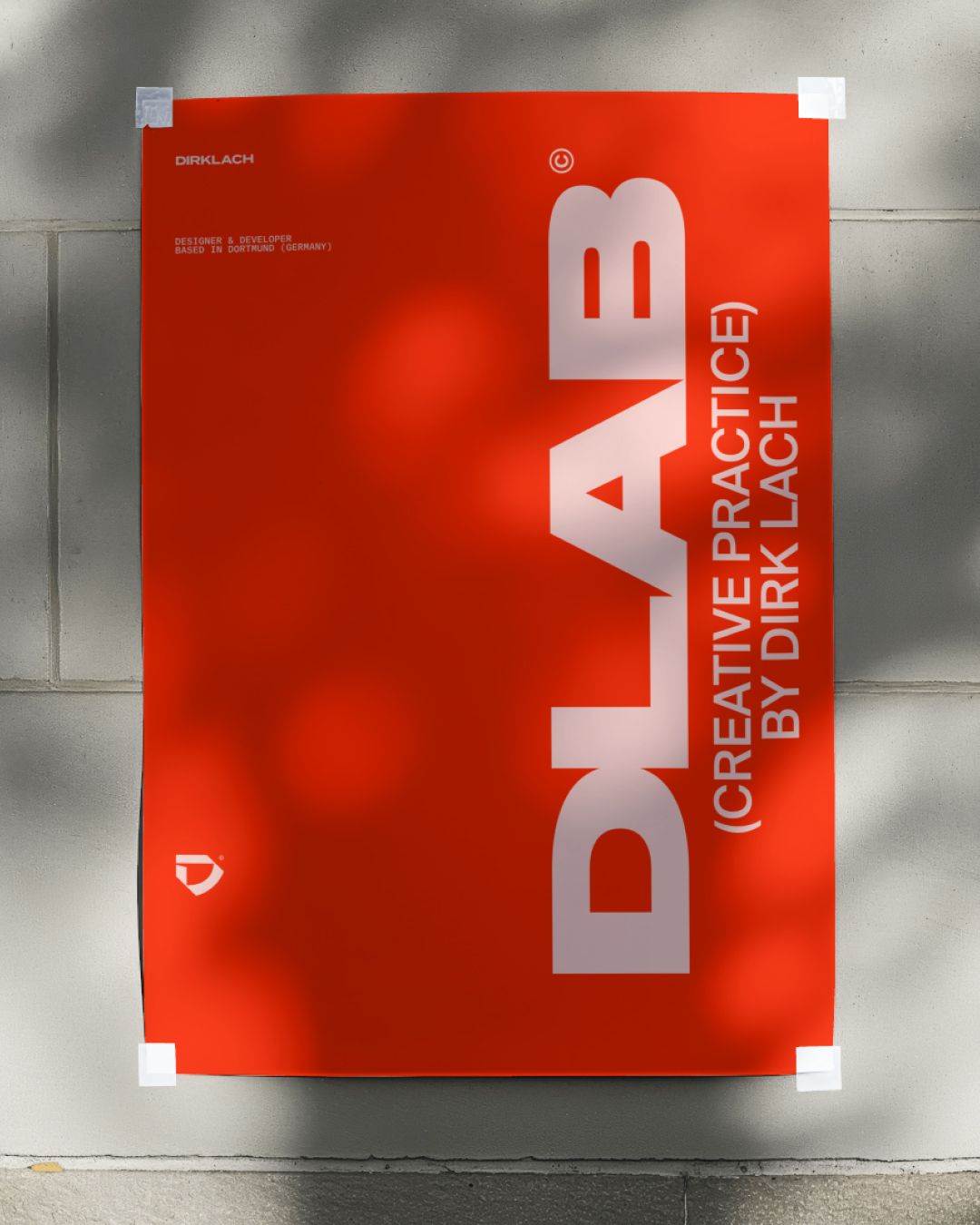 DLAB Orange Poster