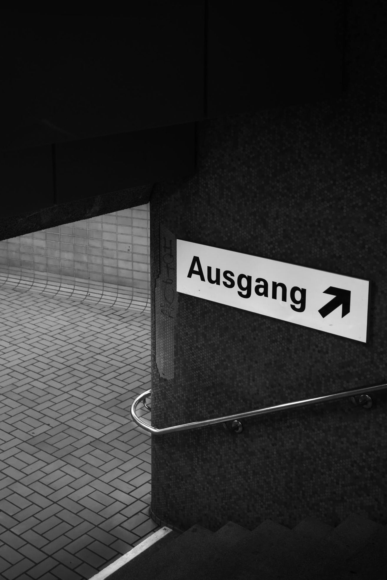 Ausgang Schild