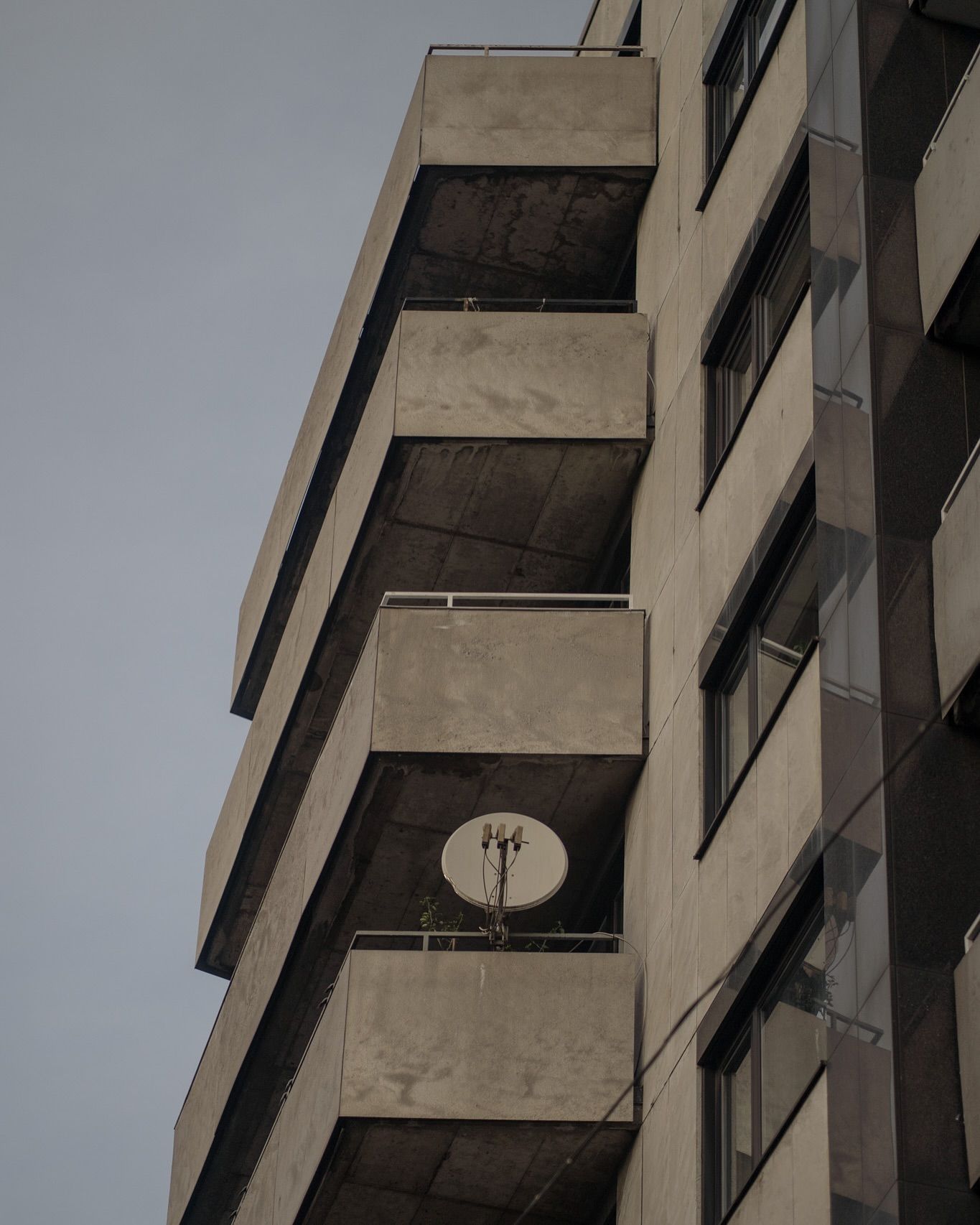 Brutalist Balcony
