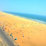 Arrive in Chennai and walk the Marina