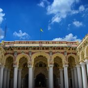 Thirumalai Nayakkar Mahal, then over the Pamban bridges to Rameswaram