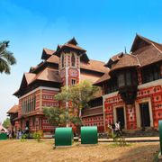 Napier Museum in Thiruvananthapuram, then Kovalam
