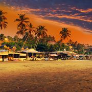Arrive at Dabolim and settle in at Calangute