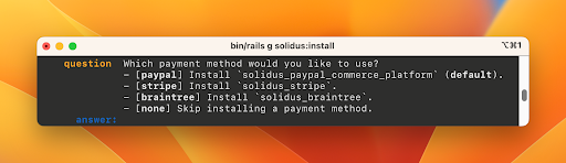 payment options installer