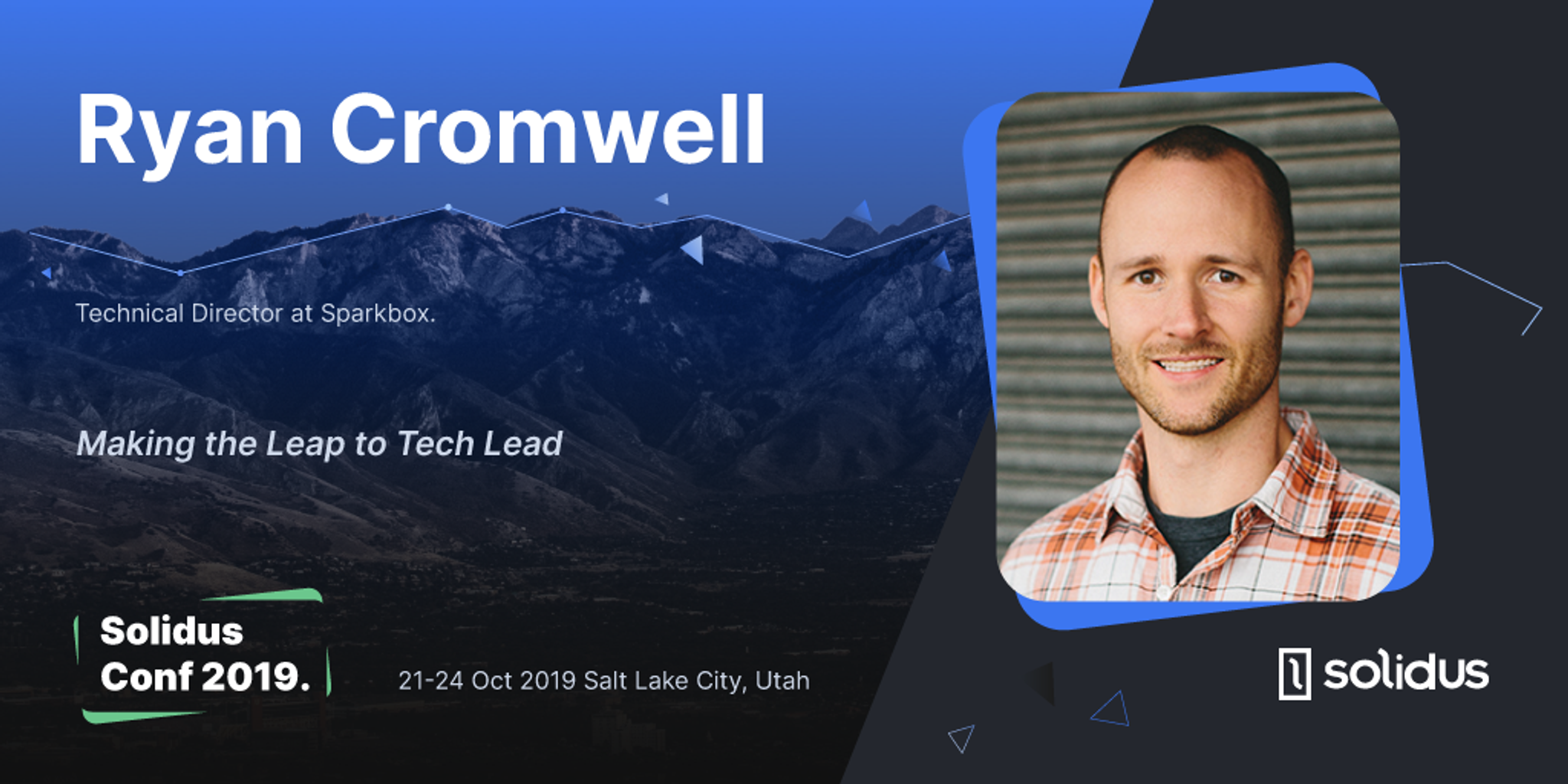 SolidusConf 2019 Speaker Ryan Cromwell