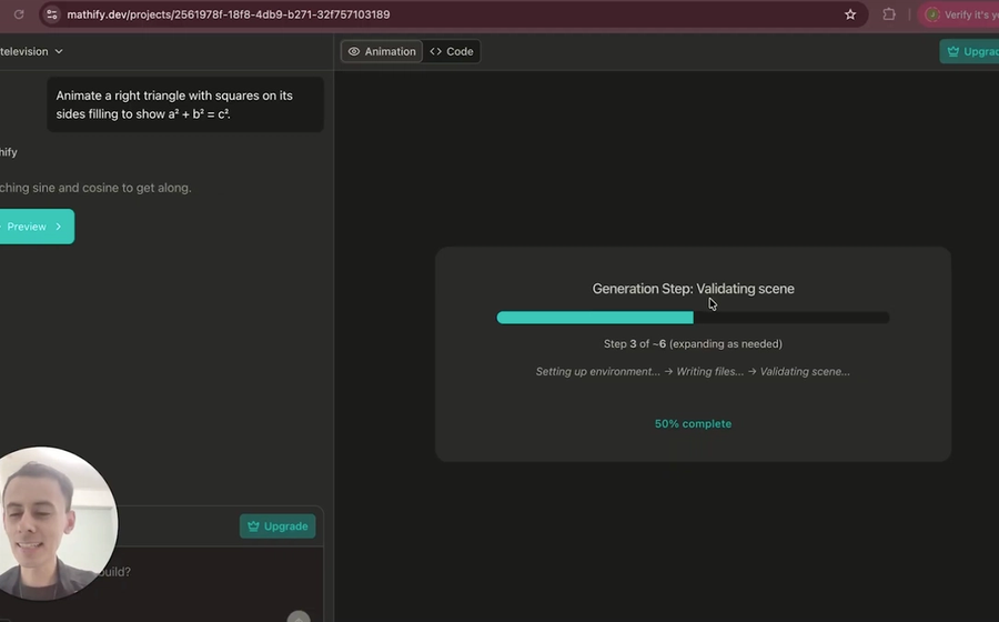 Mathify.dev Is Now Real-Time — You Can See the AI Thinking