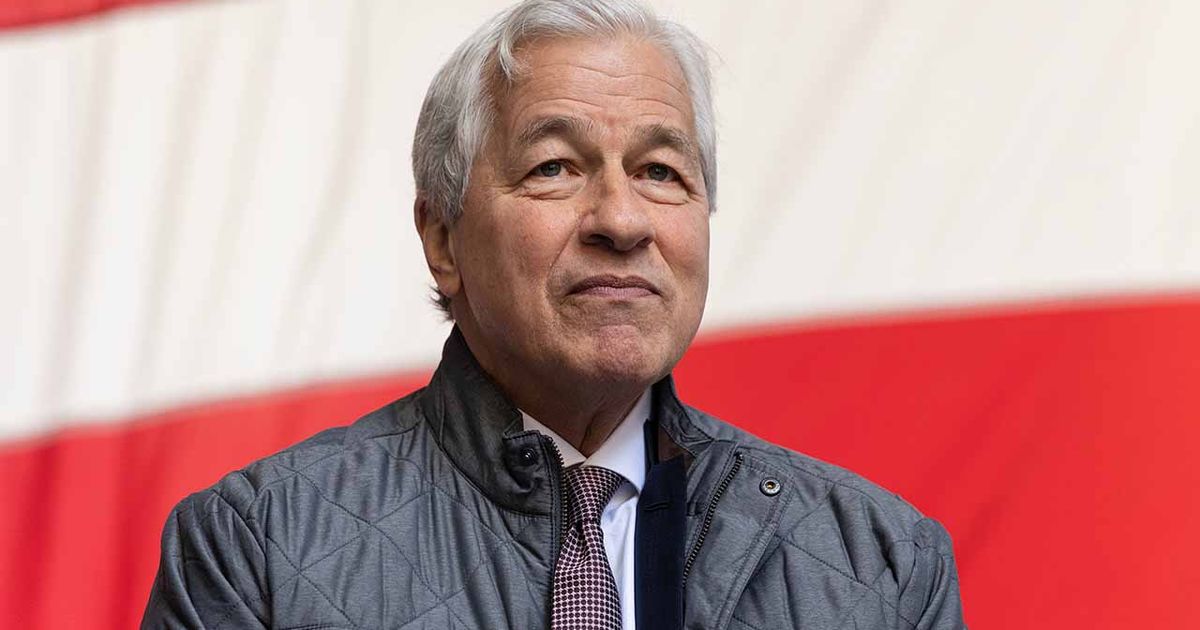 JP Morgan-chefen: recessionsrisk dubbelt så hög