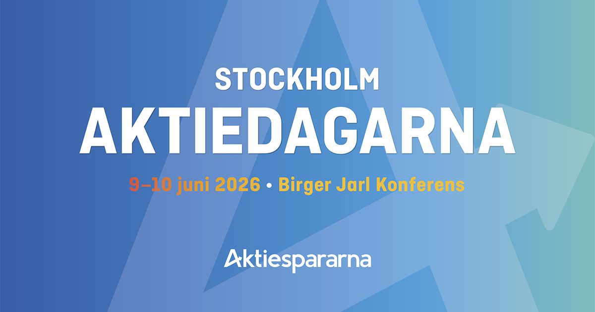Följ Aktiedagarna Live