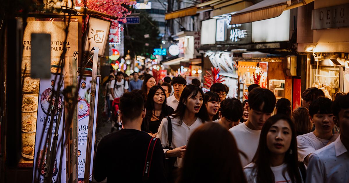 Låga värderingar trots rusning på Seoulbörsen