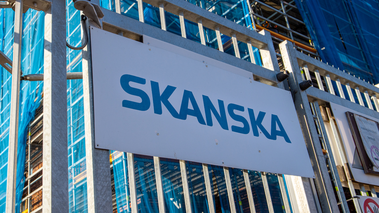 Ny miljardorder i USA för Skanska