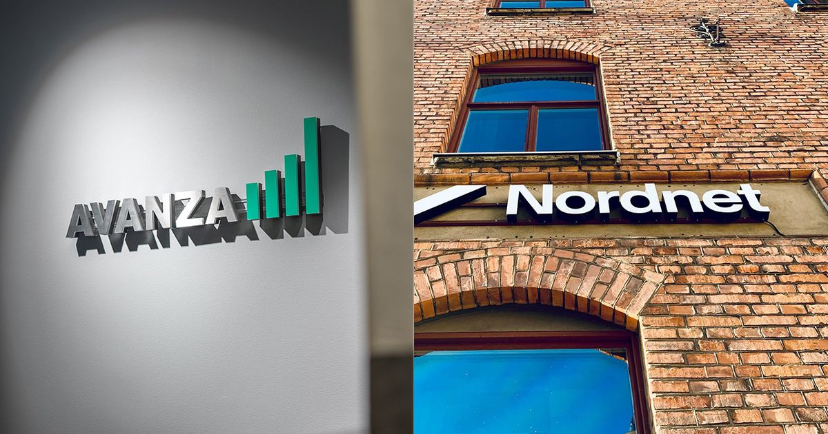 Minskad handel hos Avanza och Nordnet