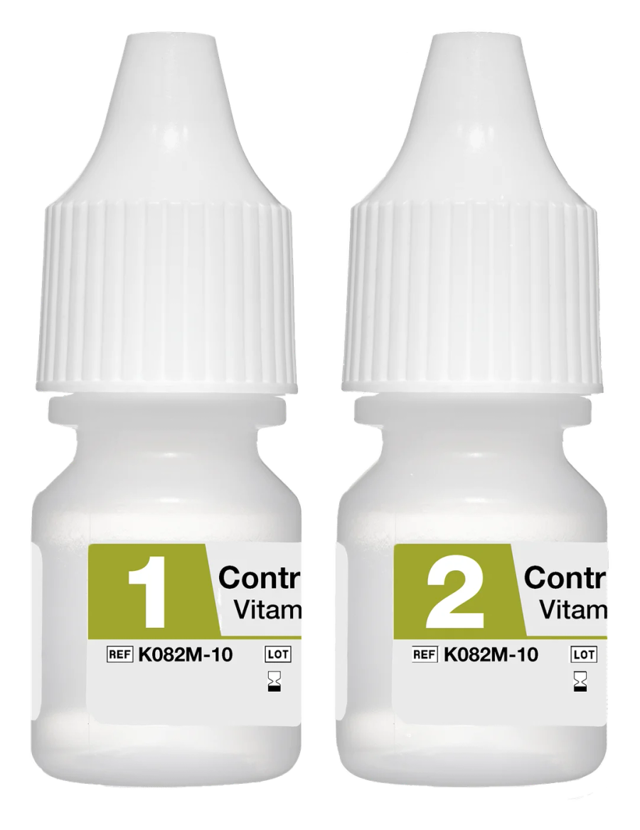 AUDIT Control FLQ Vitamin D K082M-10: tasojen 1 ja 2 tippapullot