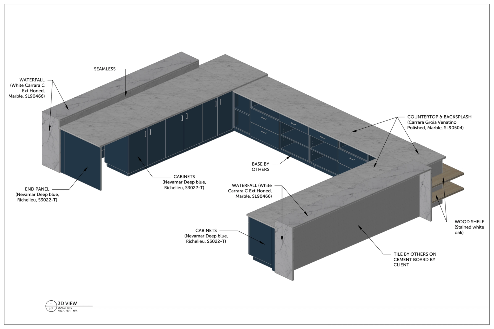 Axonometric — Material Composition