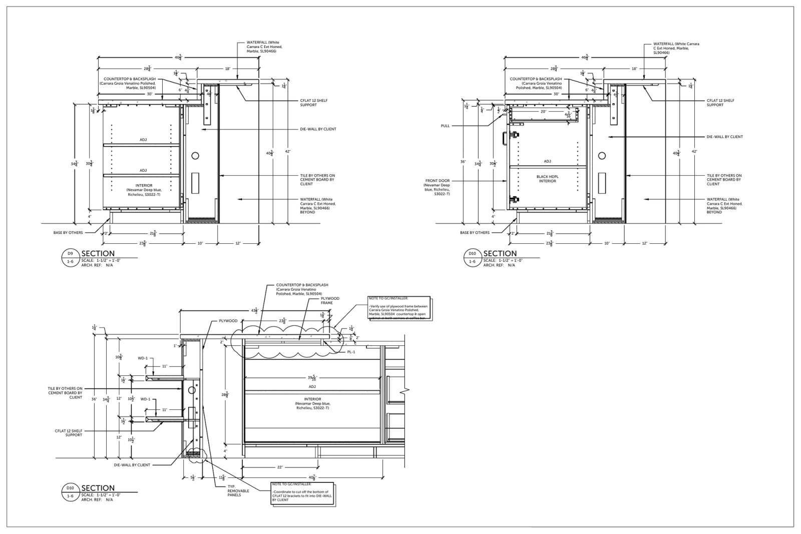 Sections — Corner & Edge Detail