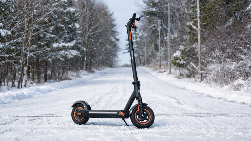 Sähköpotkulaudan tai sähkömopon talvisäilytys