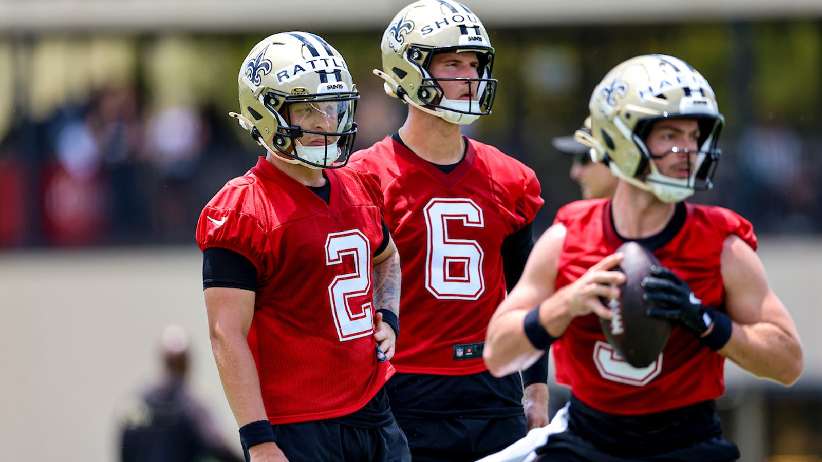 Saints minicamp Day 1: QB battle still in full force