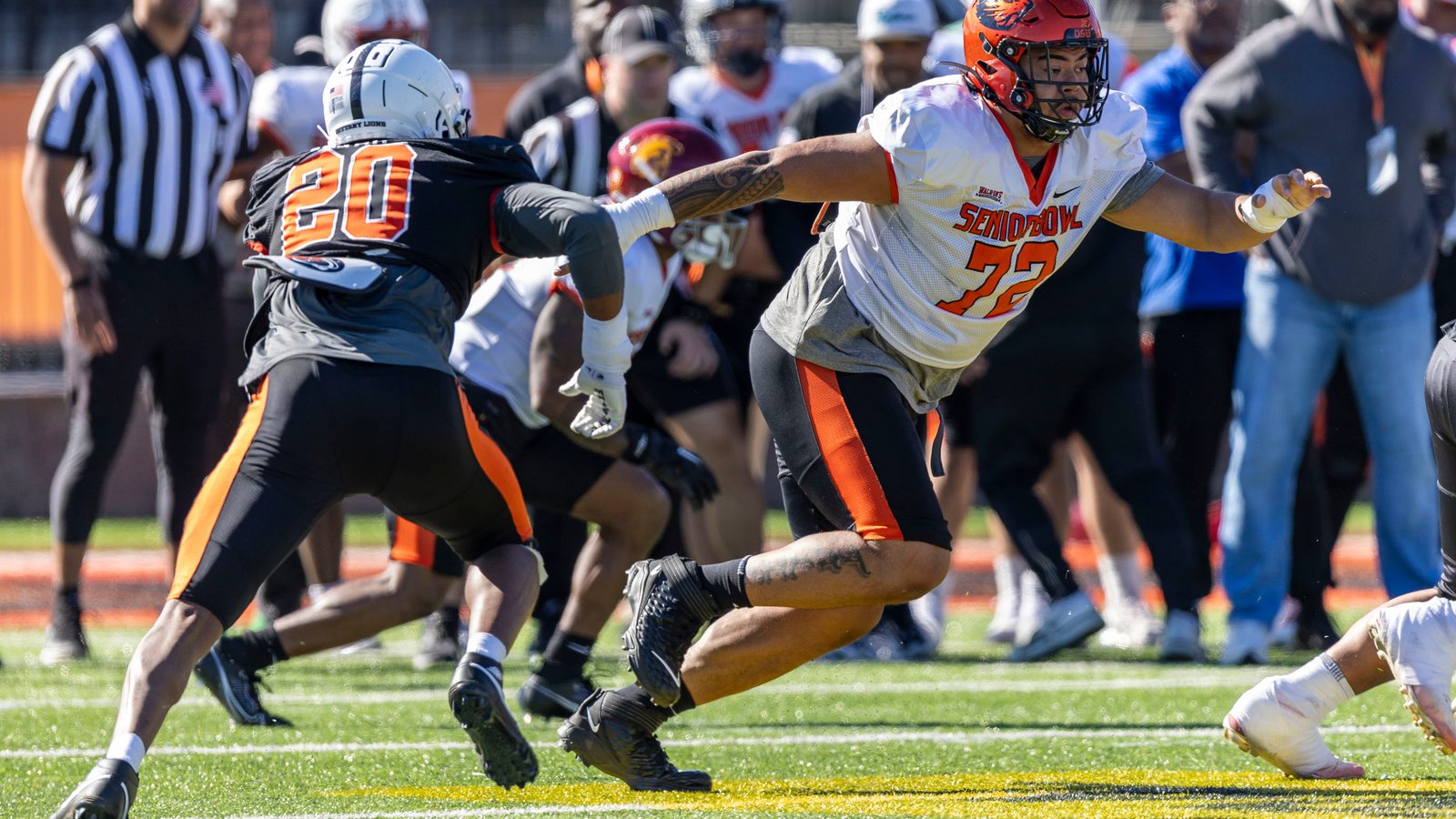 Why Taliese Fuaga was a 'bread and butter' pick for Saints at No. 14