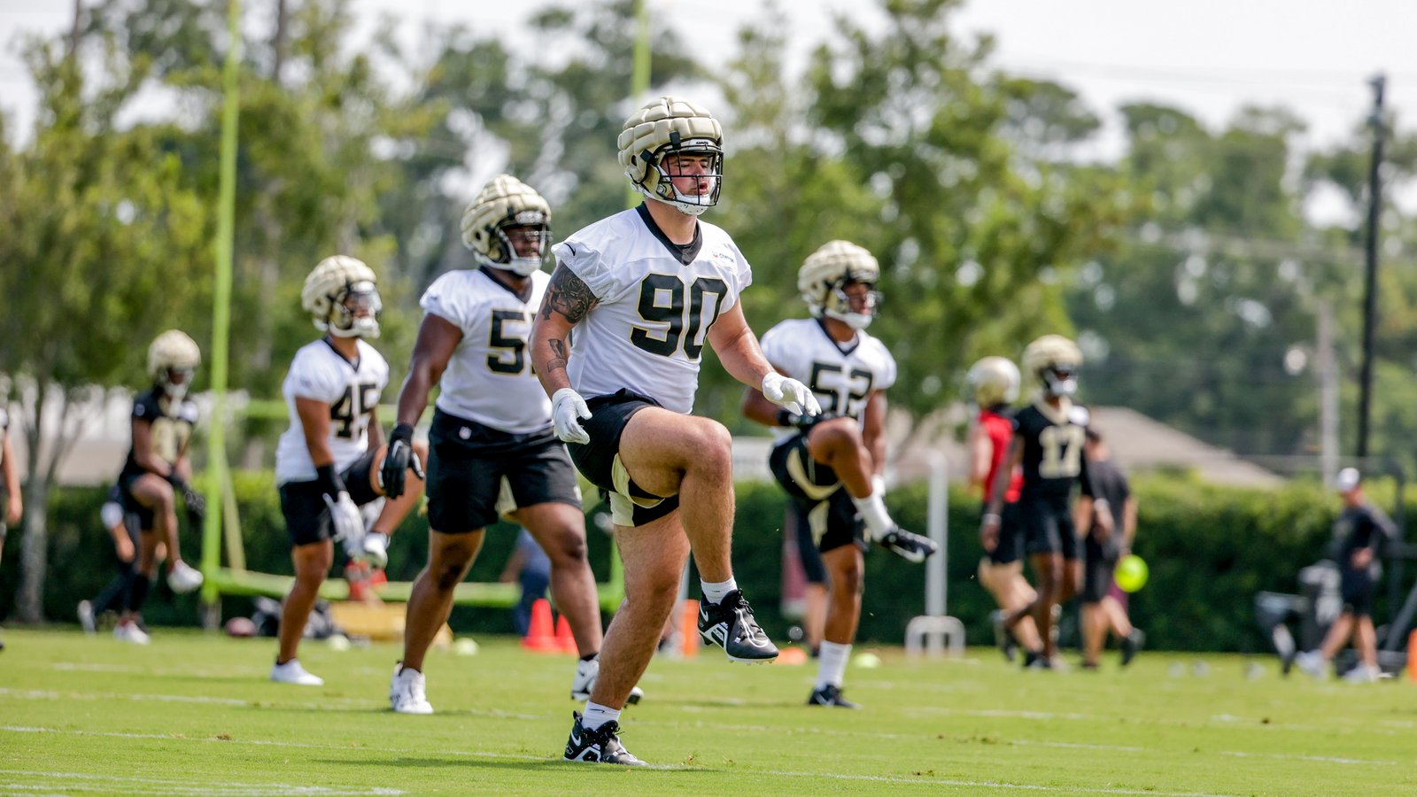 Healthy offseason is big first step for Saints' first-rounders Bryan Bresee, Payton Turner