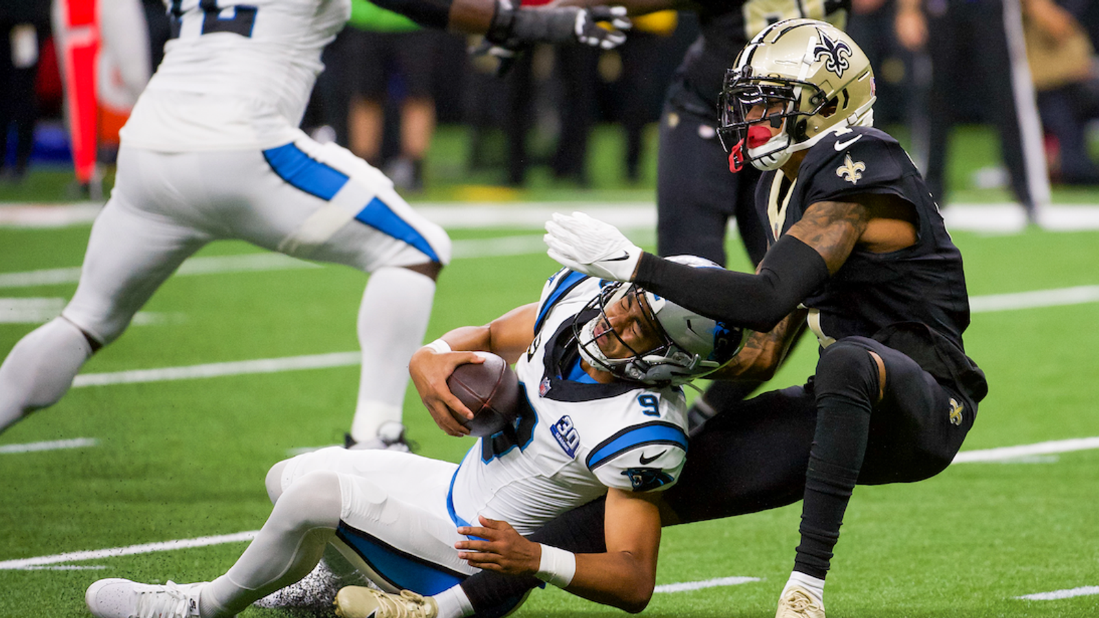 How Tyrann Mathieu's advice helped Saints' Alontae Taylor turn the nickel into a money role