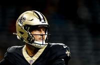 New Orleans Saints quarterback Tyler Shough