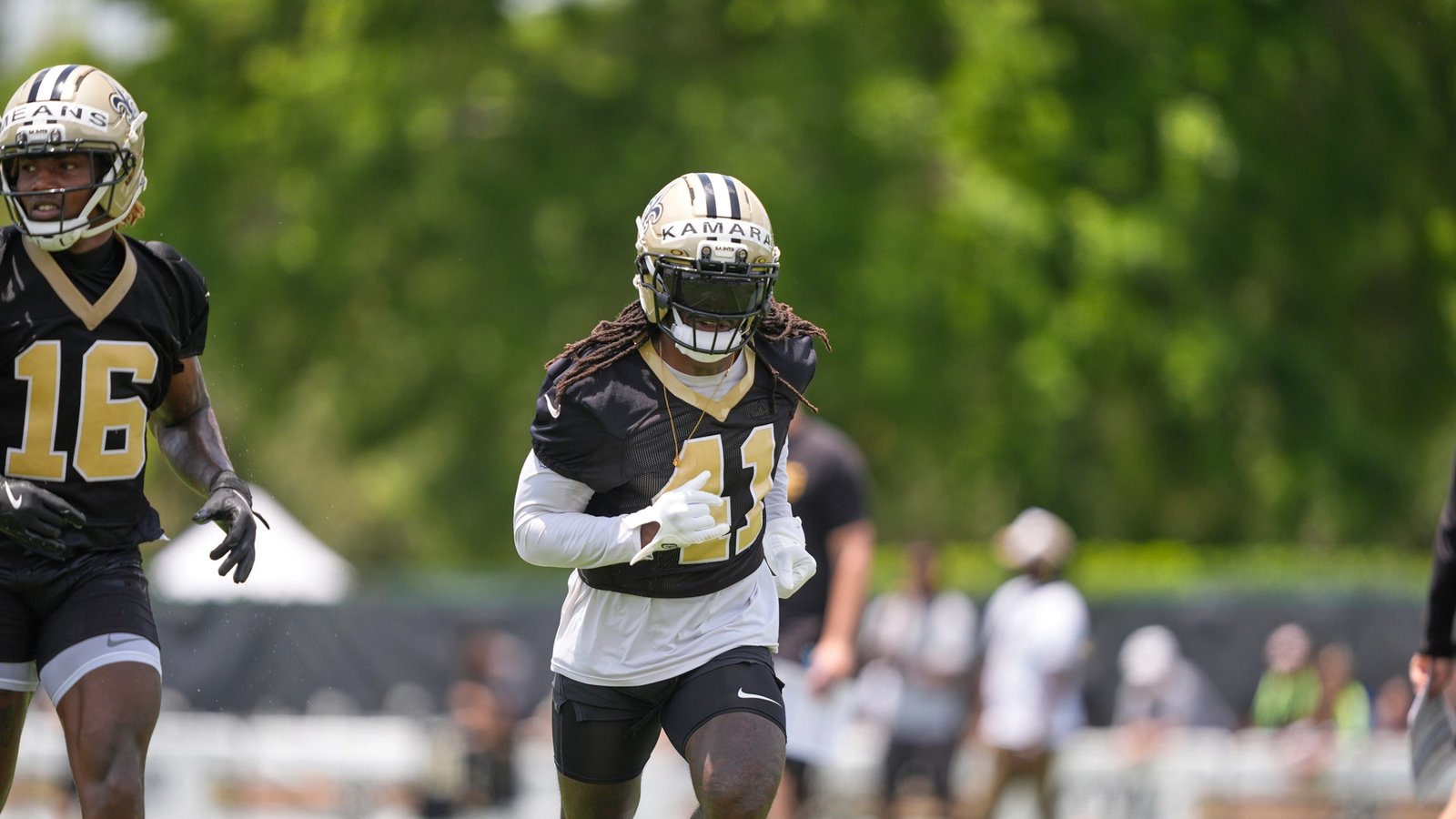 What we're hearing: Kamara's future super unclear, Cam Jordan's door open, Olave extension update