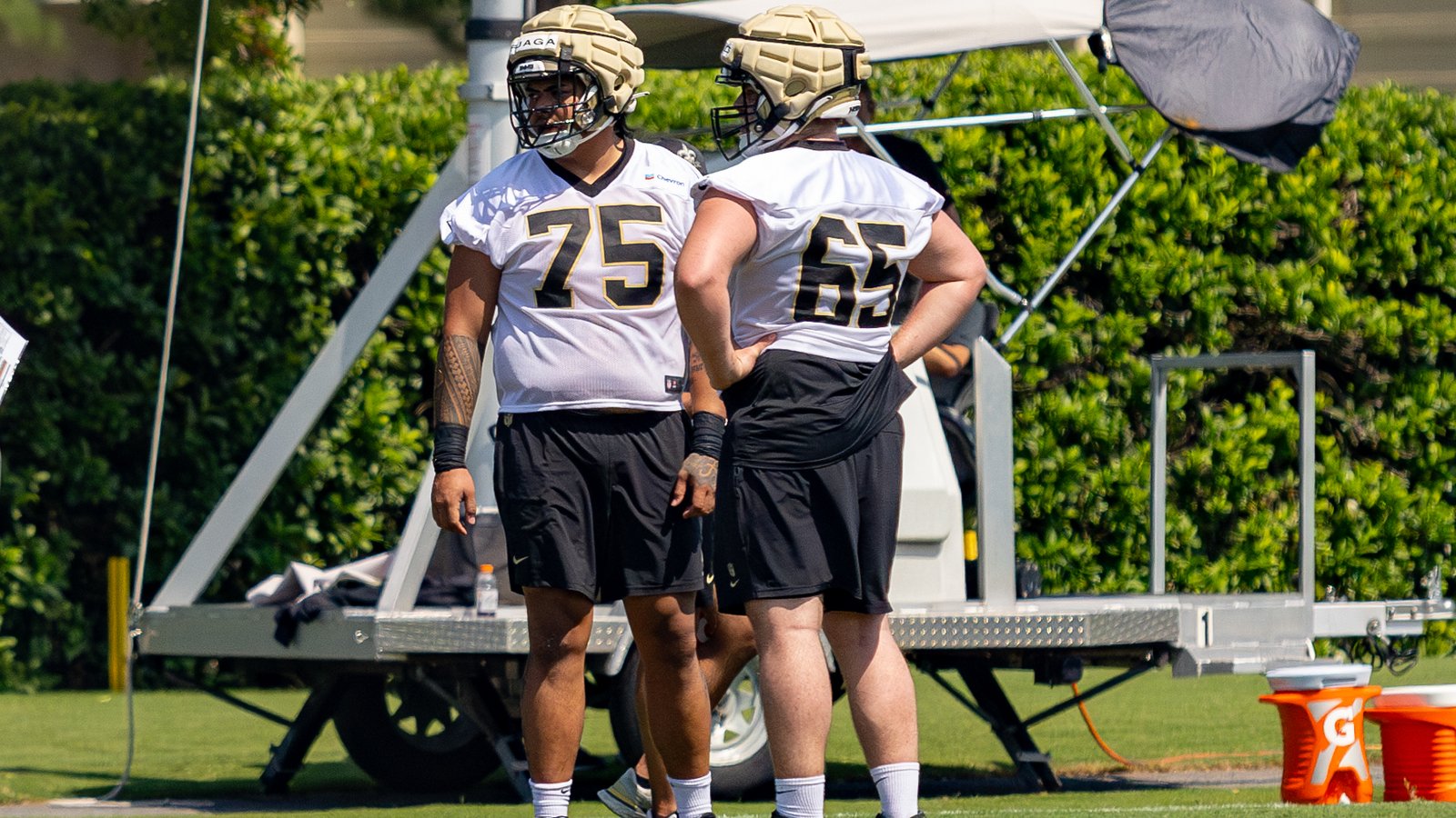 Why Saints are auditioning first-rounder Taliese Fuaga at left tackle