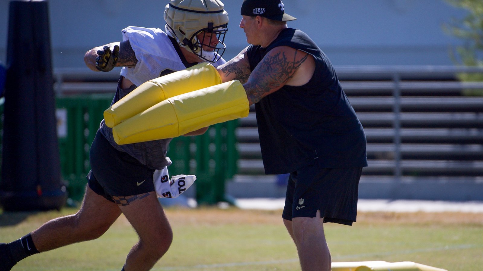 After 16 seasons, 4 coordinators and 23 knee surgeries, Saints’ Brian Young promoted into biggest role yet