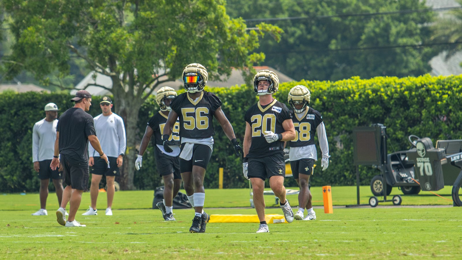 Saints OTA Observations: Tracking Trevor Penning's progress, Derek Carr's sharp day, more