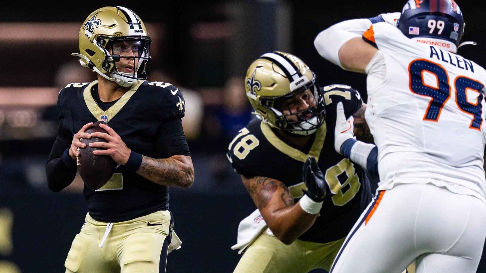 Saints’ Erik McCoy, Kendre Miller both lost for season with injuries