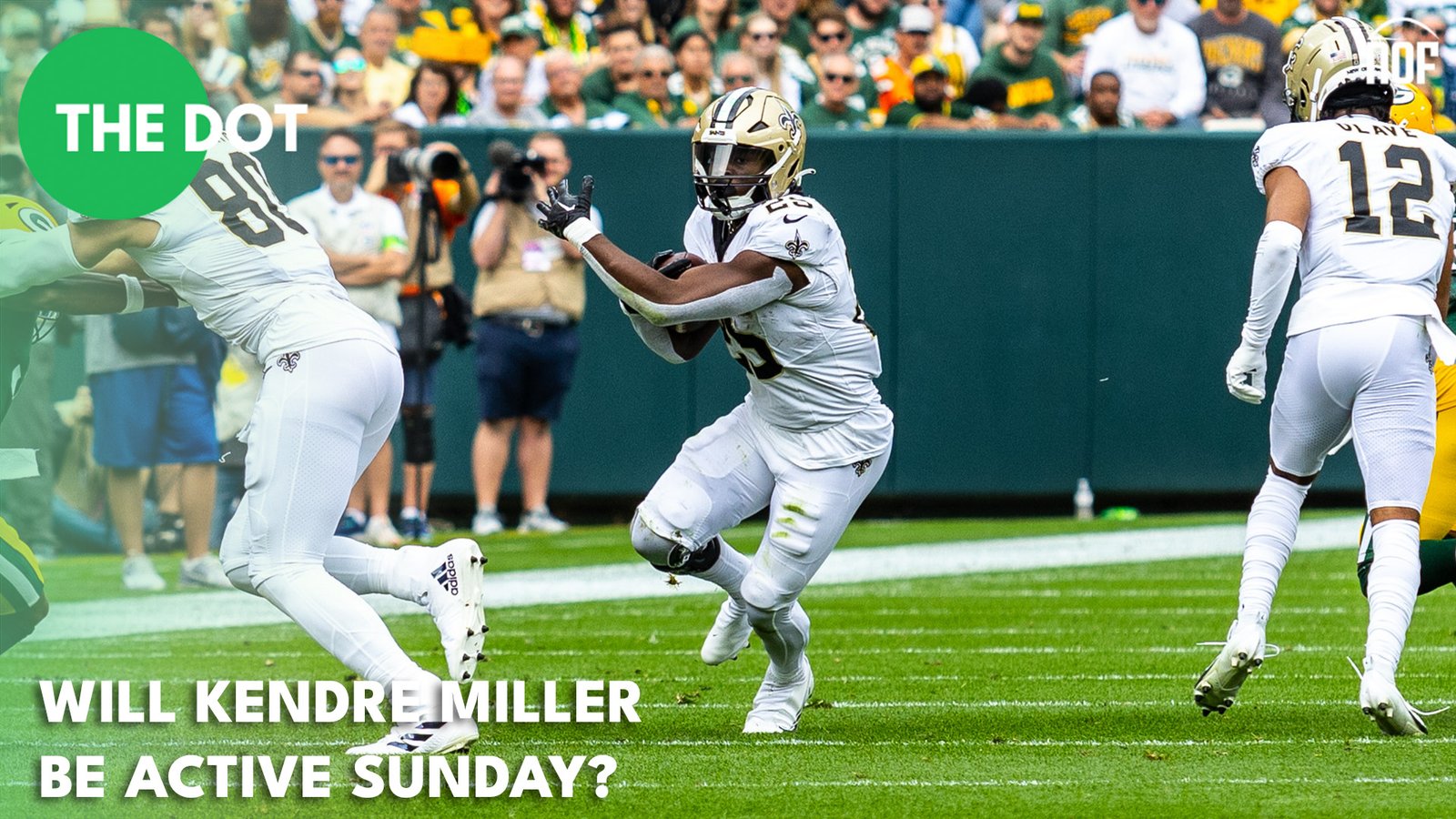 Will Kendre Miller be active on Sunday?