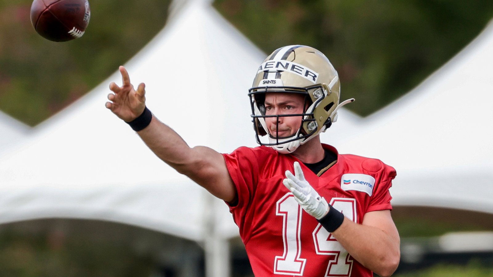 Saints rookie QB Jake Haener suspended