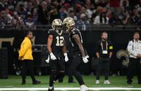 Saints receivers Chris Olave and Devaughn Vele