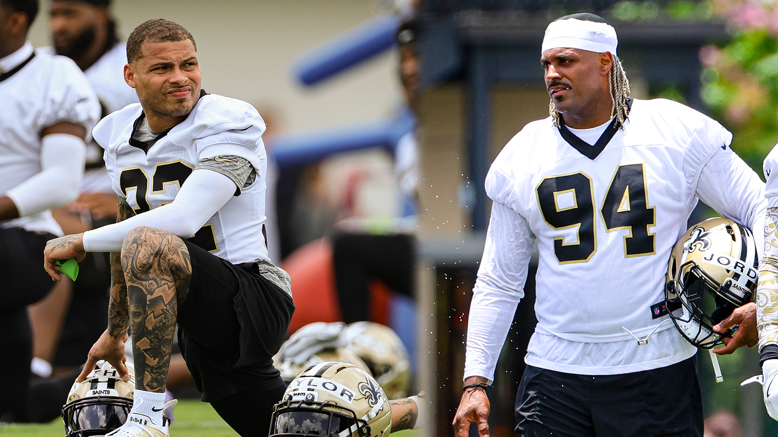 Cam Jordan and Tyrann Mathieu maintain optimism despite Saints’ rebuilding reality