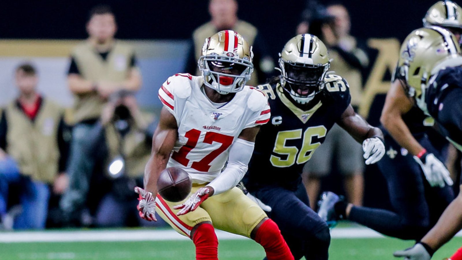 Podcast: Breaking down Emmanuel Sanders' fit in the offense