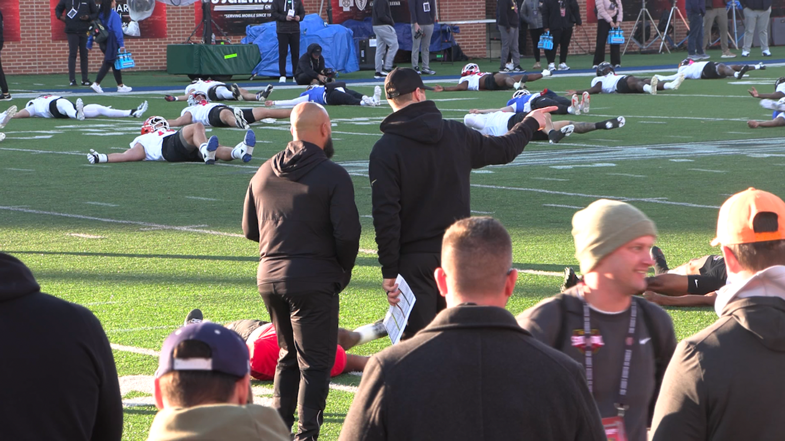 Saints coaches go all in on unique Senior Bowl opportunity