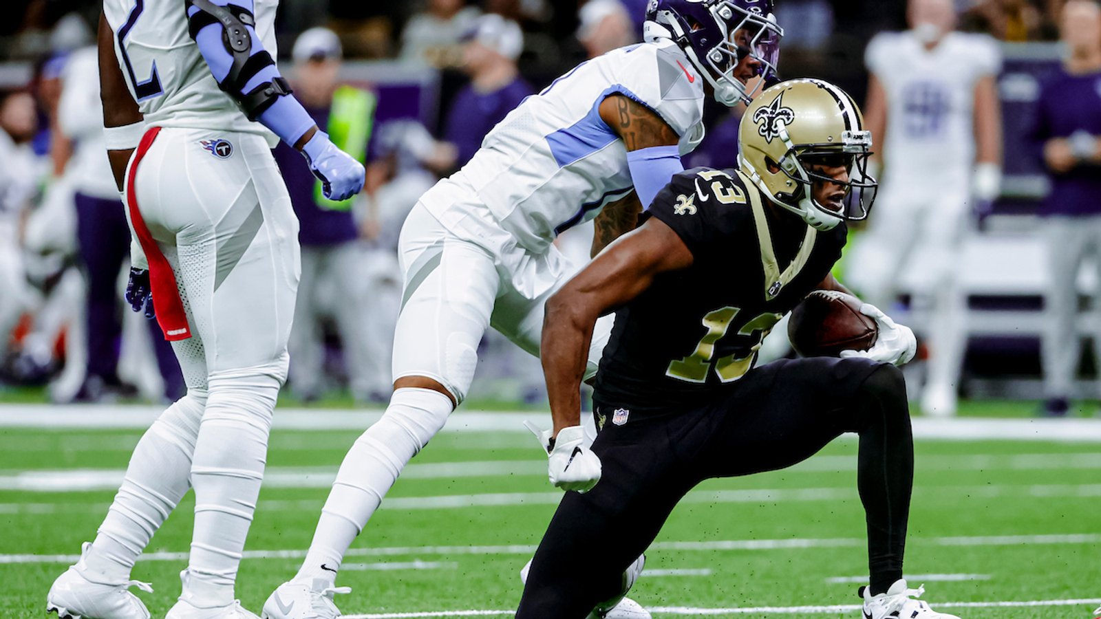 Despite encouraging return, Saints WR Michael Thomas is 'never satisfied;' Derek Carr breaks down how he handles pressure