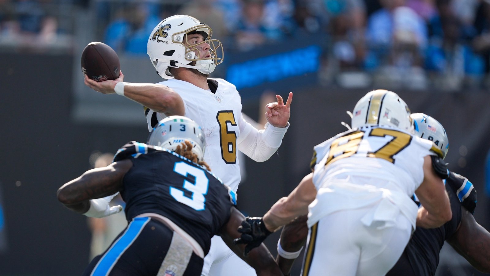 Saints film room: Breaking down Tyler Shough's big day against Carolina