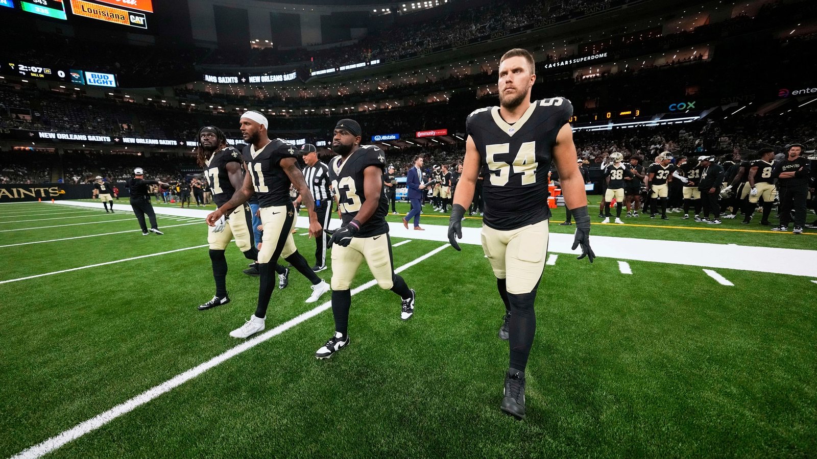 Running list of Saints' waiver claims and practice squad additions