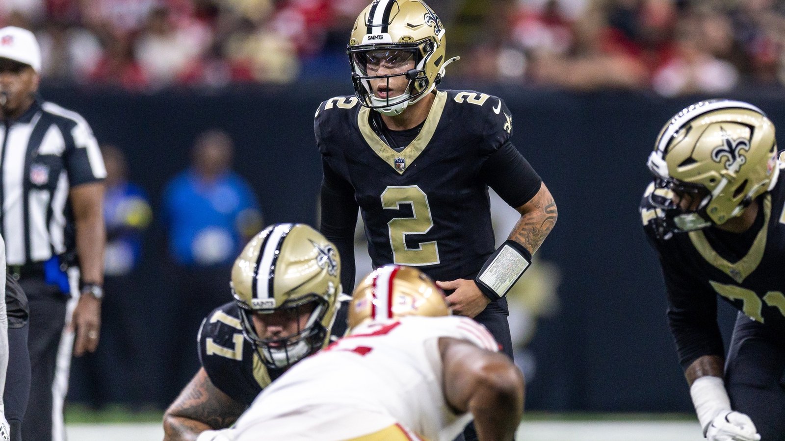 Saints rundown: How Spencer Rattler, Kellen Moore communicate at the line of scrimmage on tempo plays