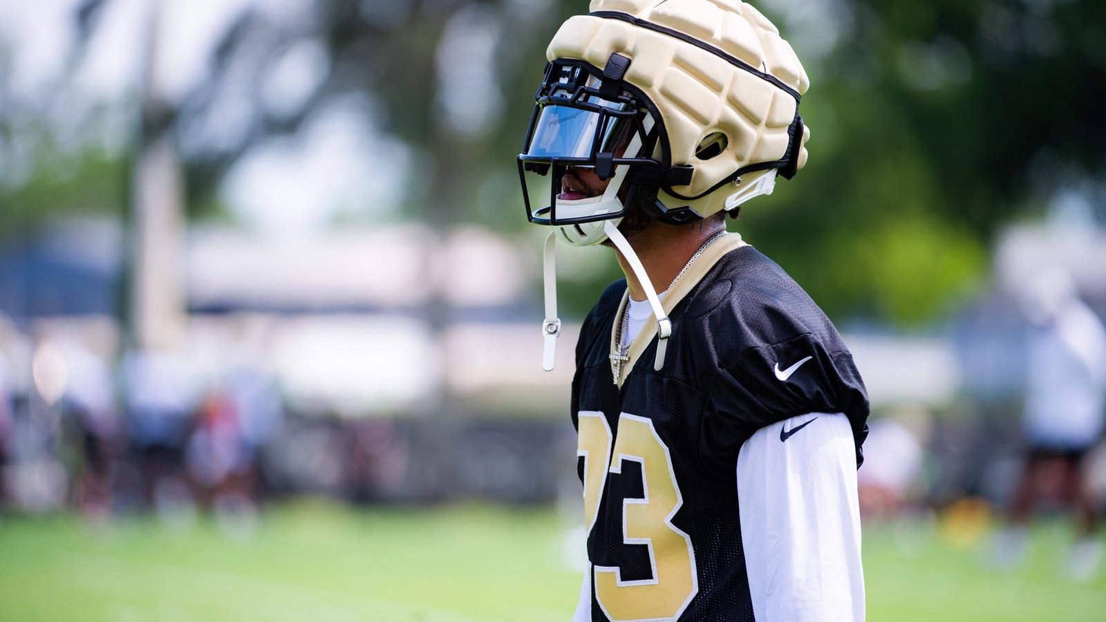 Stars aligned: Marshon Lattimore and Alvin Kamara return to Saints practice