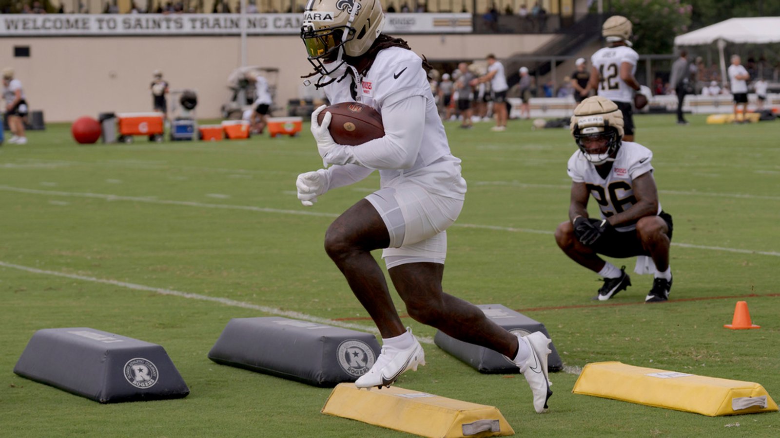 Video review of Day 1 of training camp