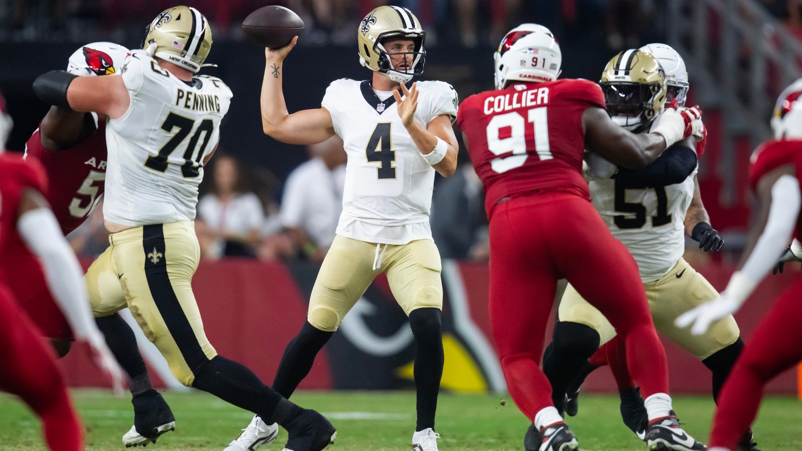 Right tackle and left guard remain Saints’ biggest concerns after preseason opener