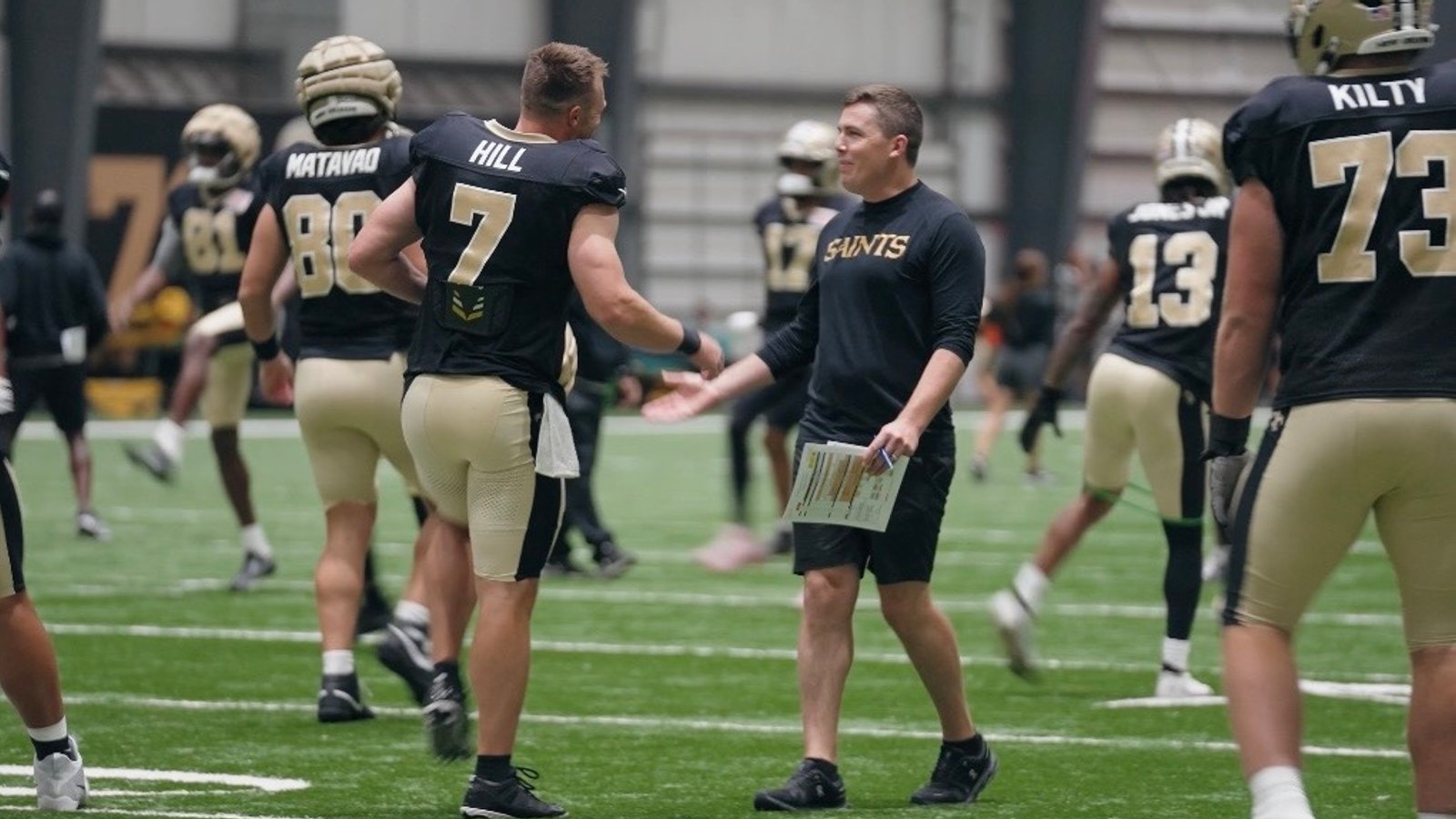 ‘I wasn’t ready to walk away’: Taysom Hill reflects on his recovery from major knee surgery