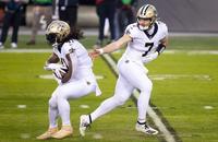 Saints' Taysom Hill and Alvin Kamara