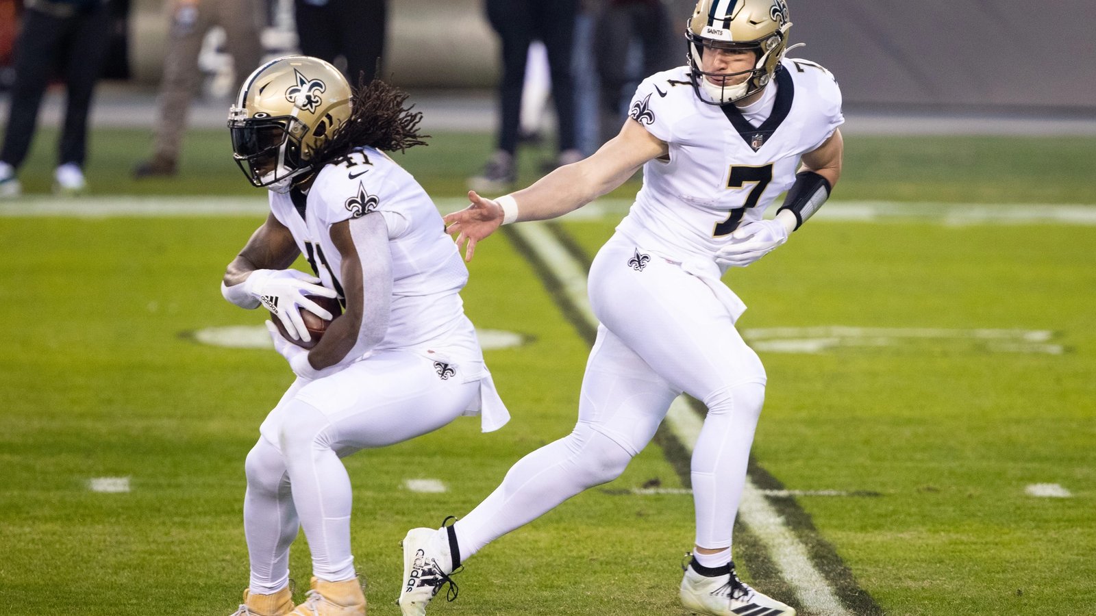 Kellen Moore stays vague on future of Alvin Kamara, Taysom Hill and Cam Jordan