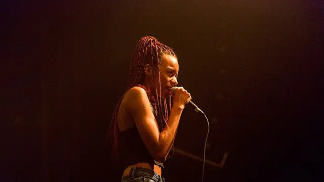 Ravyn Lenae performing at Phoenix Concert Theatre as part of the Telefone Tour on March 5, 2017 Toronto, ON, Canada.