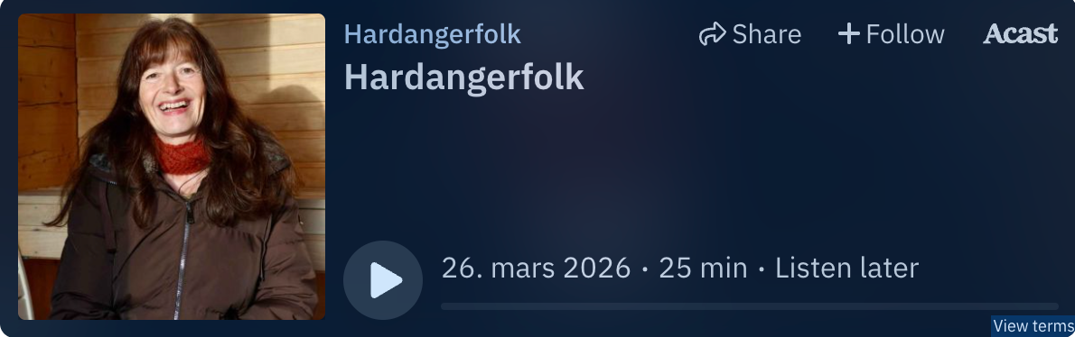 Hardangerfolk: Vigdis Nielsen