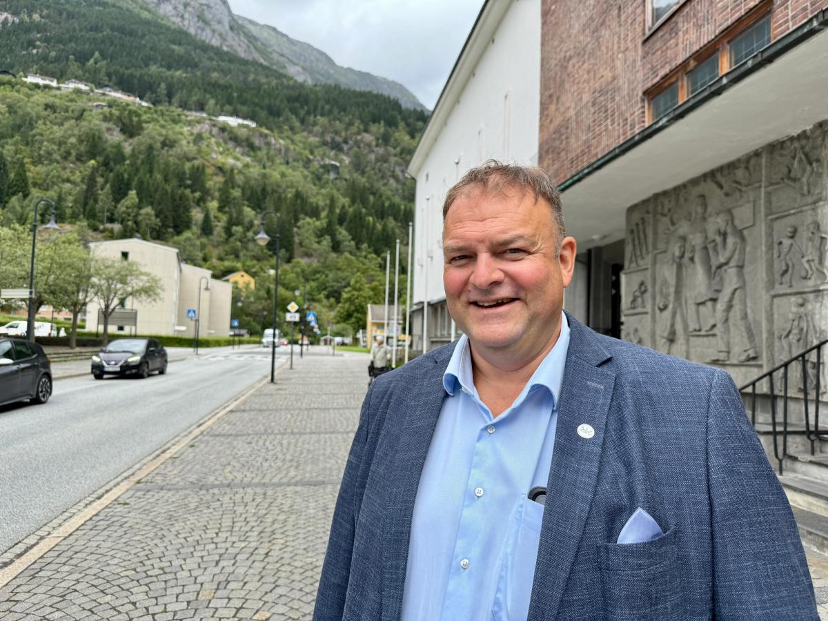 Ordførar i Ullensvang kommune, Roald Aga Haug.